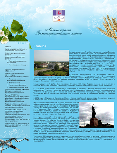 Администрация Большемурашкинского района